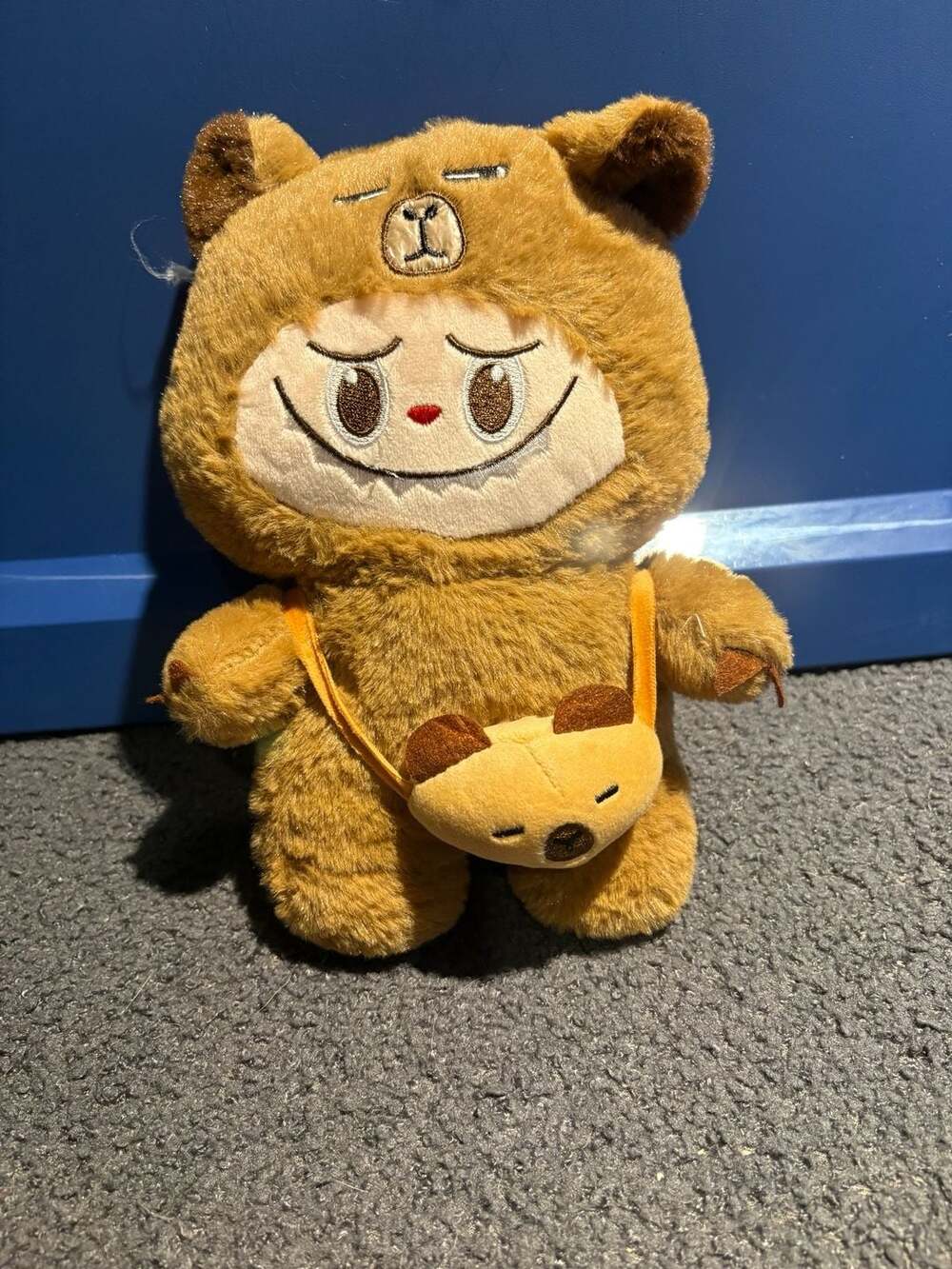 Labubu Monster Plush Toy with Small Bag